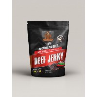 Hot Chilli Beef Jerky 100g X 12