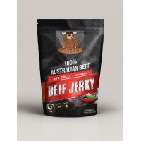 Hot Chilli Bulk Beef Jerky 500g 